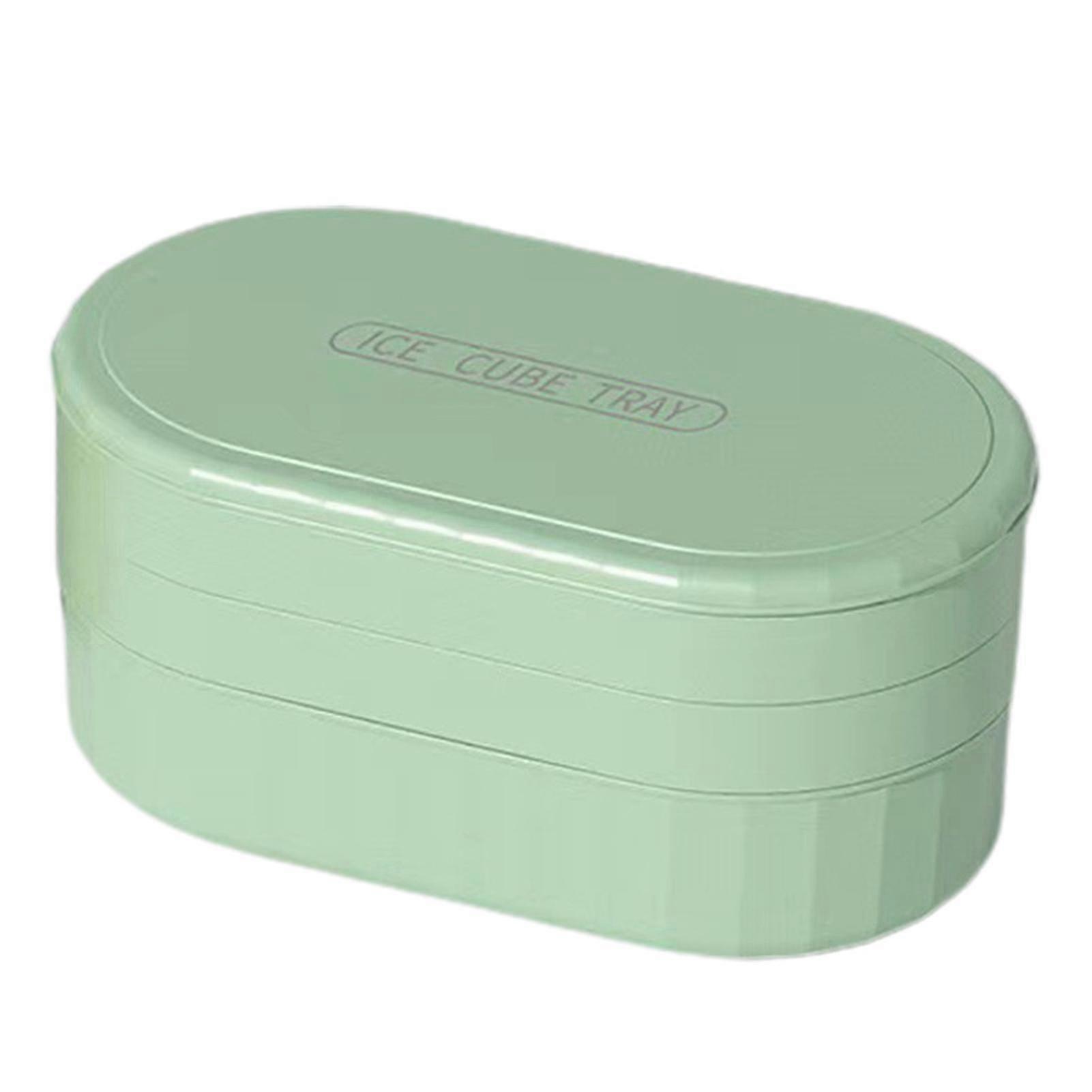 Stencil for Freezing Ice Cubes Multi Layer Stack Quick Release with Ice Scoop-nbh