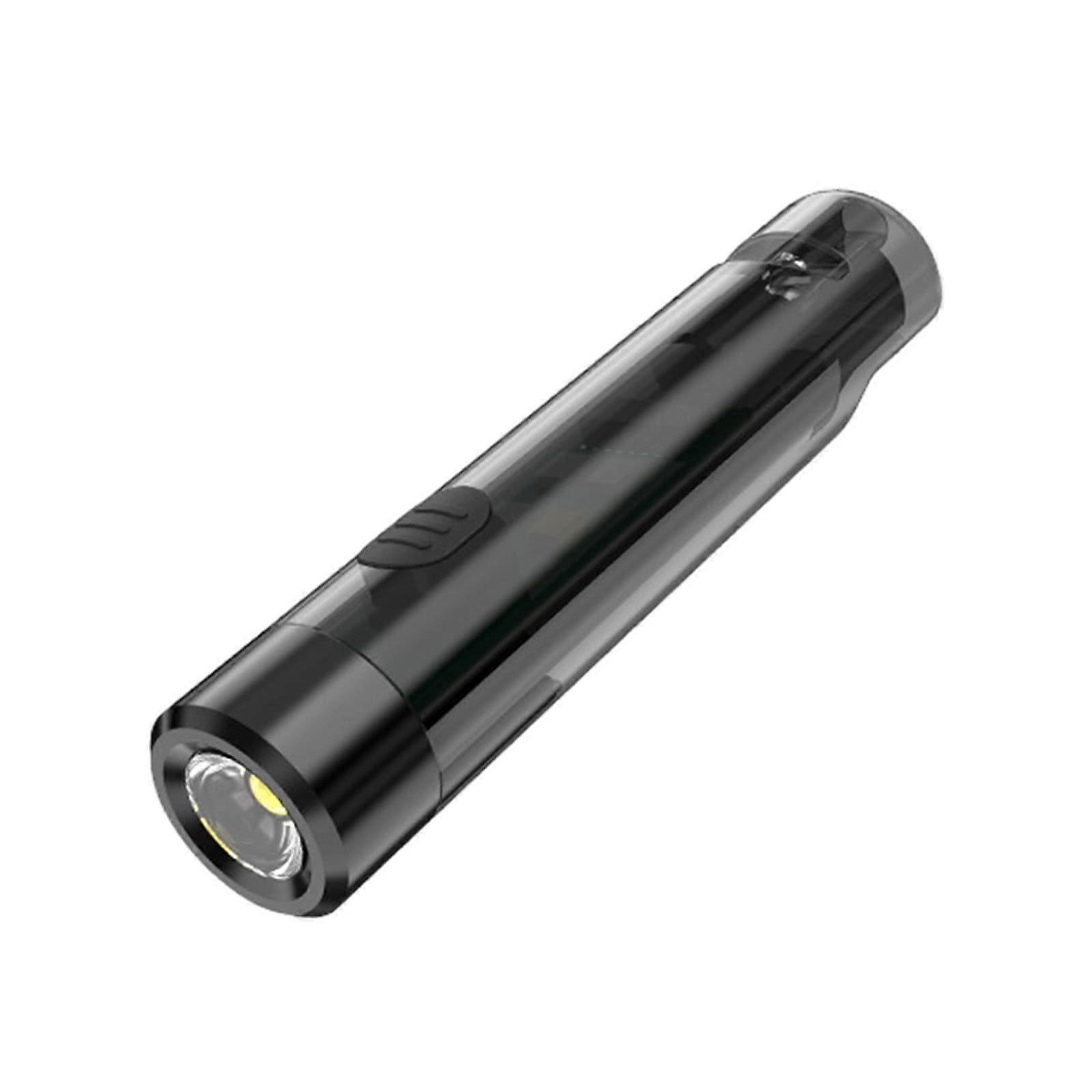 Ultra Small Mini Flashlight Keychain Light Multi-function Camping Light Emergency Whistle