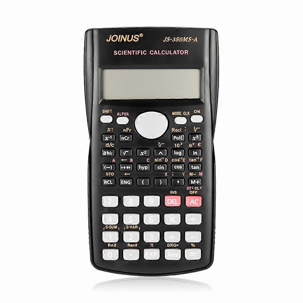 JS-350MS-A Student Handheld Function Calculator Portable Electronic Calculator