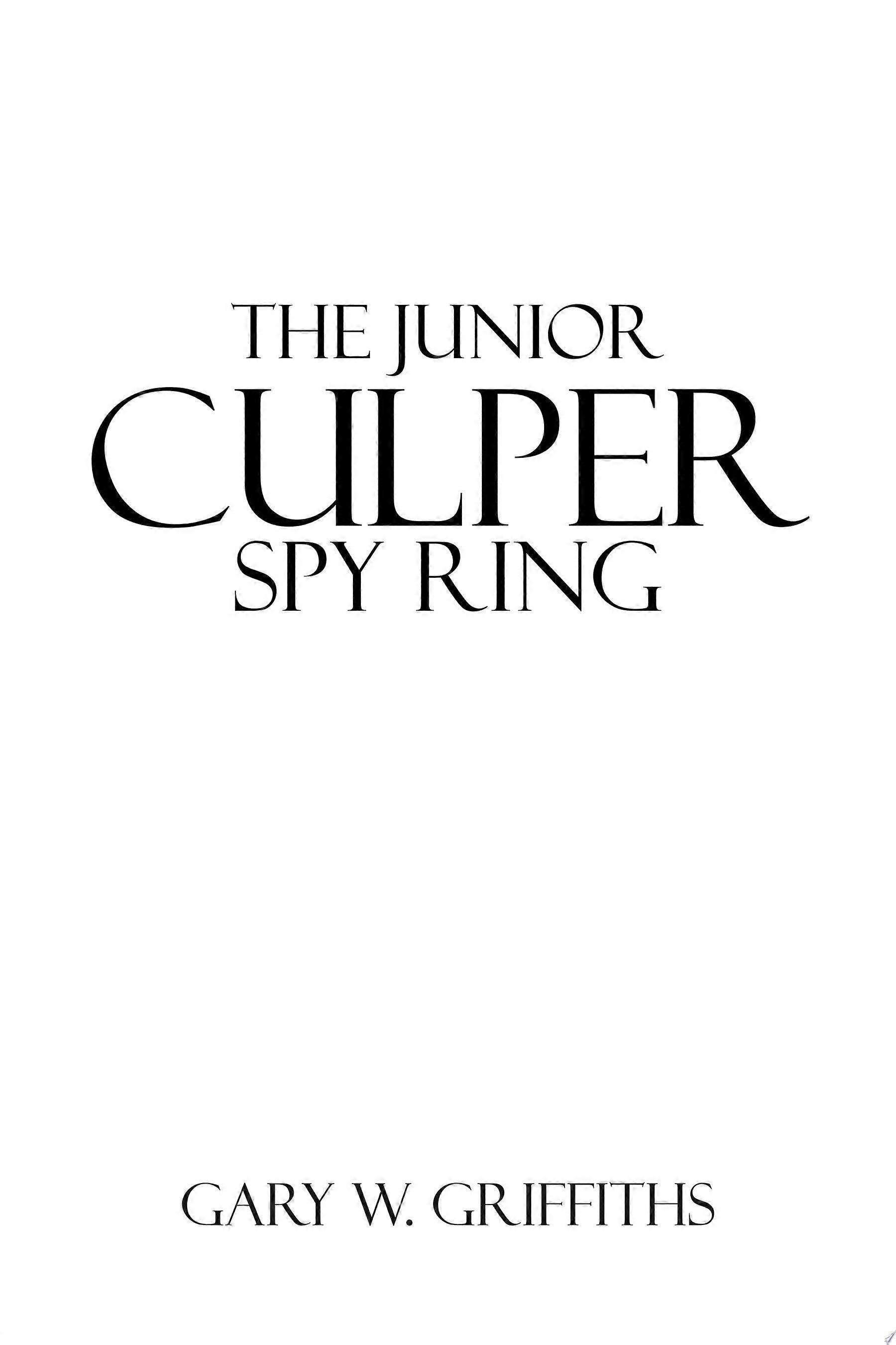 The junior culper spy ring