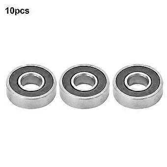 10Pcs 6000RS Mini Bearing High Accuracy Speed Carbon Steel Punching Industrial Parts 10x26x8mm