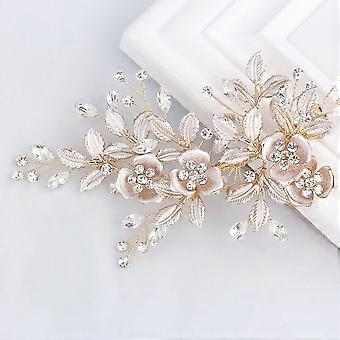 Handmade Wedding Hair Comb, Pearl, Crystal, Bridal Headpiece