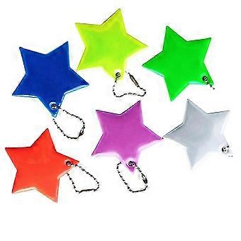 Safety Reflector Pendant Backpack School Bag, Reflective Keychain compatible with Principal Backpack Bike Running