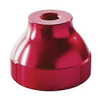 Cycle Service Bearing Cup Tool 16 Tooth 44 mm Aluminum Body Remover for Bike Repair and Storage Use Daily Tasks  Red