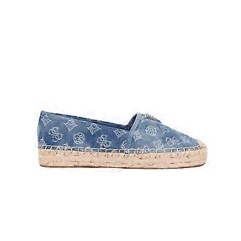 Sandálias femininas Guess Jolandon azuis