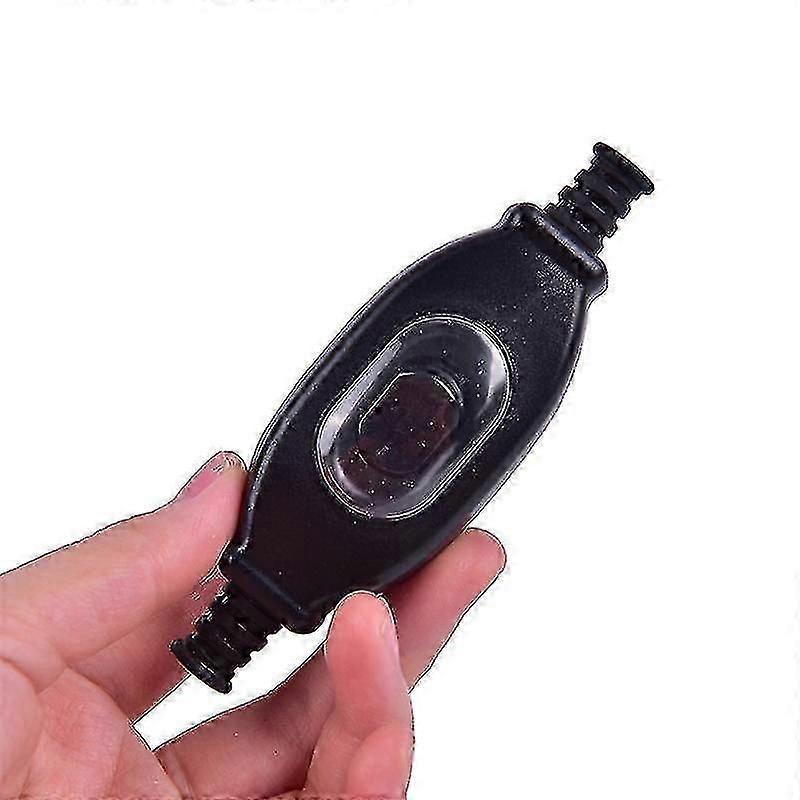 Ip65 Waterproof In Line Cord Switch with Double Cut for Round Wire
