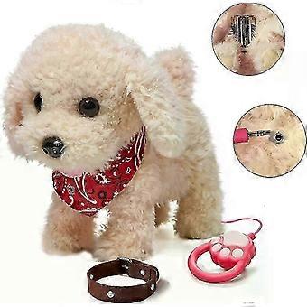 Electronic Walking Plush Dog Toy with Remote Control for Children