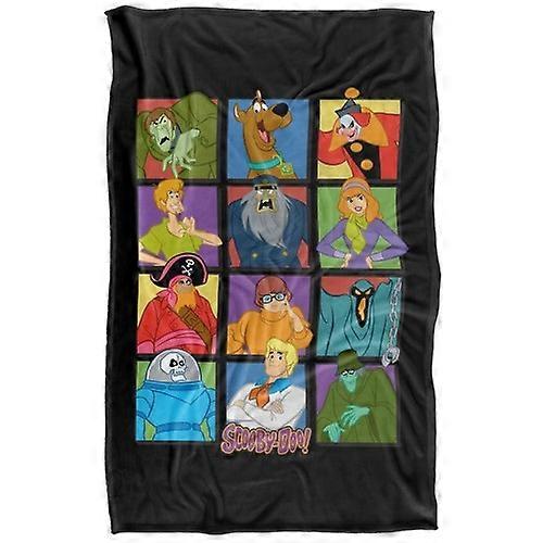 Scooby Doo Character Square Blanket