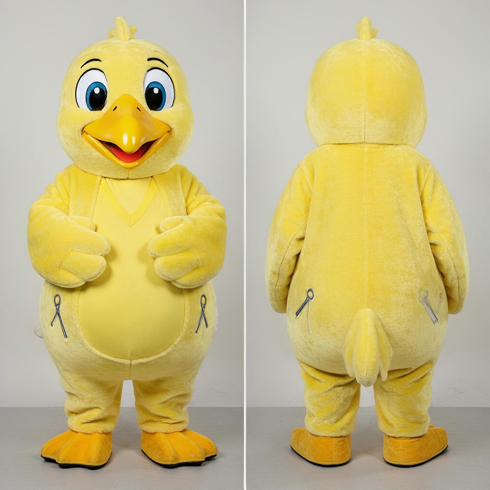 MASTICOT Lemon Yellow Cheerful Gull Mascot