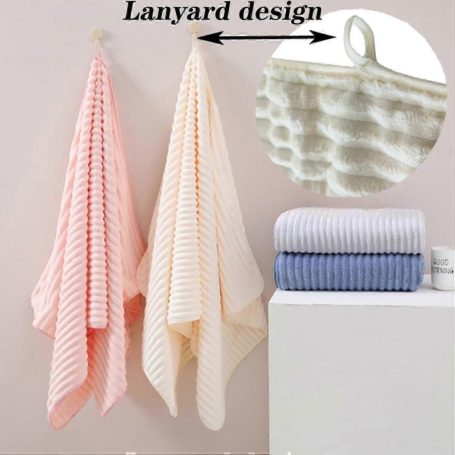 4-piece Microfiber Bathroom Quick Dry Towel Set