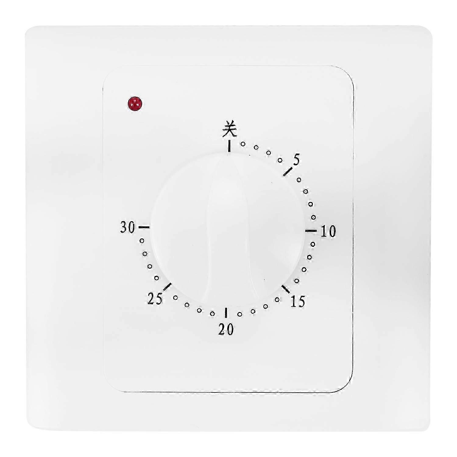 Ac 220V 10A 30Min Countdown Timer Switch Electric Digital Time Plug Control Switch Timer Socket Knob Style Mechanical bs