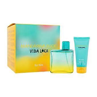 Vida Loca For Him Gift set EDT 100 ml and shower gel 50 ml 100ml