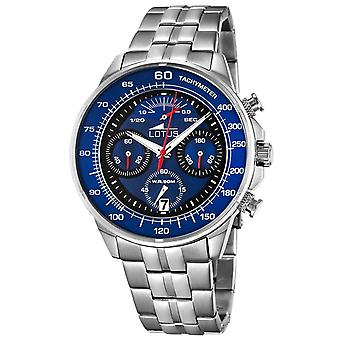 Lotus chrono reloj para Hombre Analógico de Cuarzo con brazalete de Acero inoxidable 10129/3