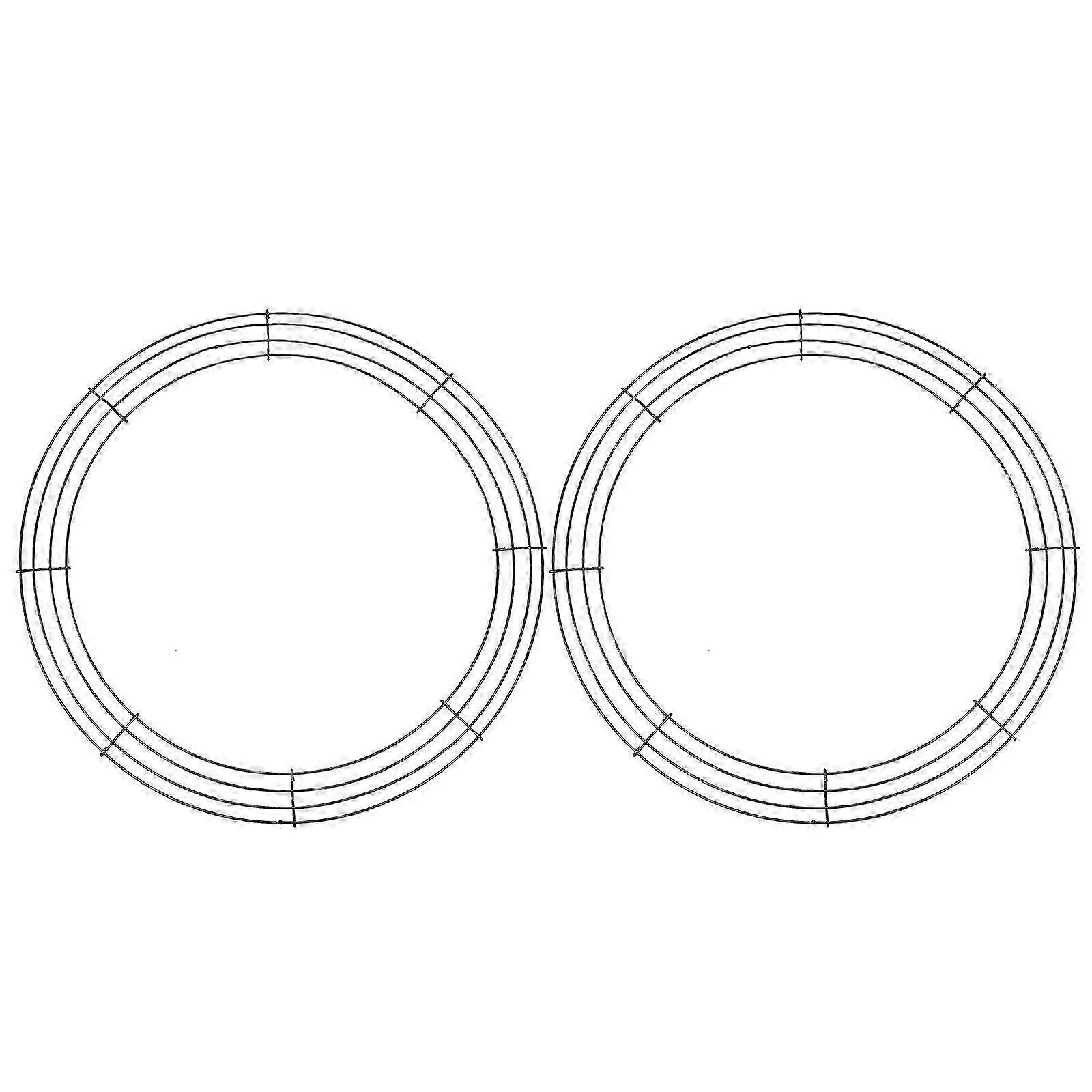 Sturdy Iron Wire Wreath Frame