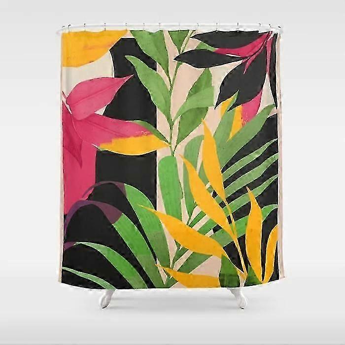 Digital Print Waterproof Shower Curtain