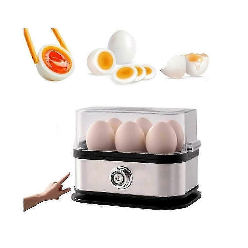 6-Egg Stainless Steel Automatic Cooker