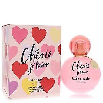 Kate Spade Cherie Je T'aime Eau De Parfum Spray 100ml/3.3oz