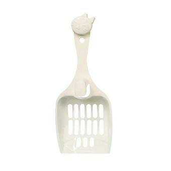 Rigid Mesh PP Litter Scoop Dual-Hook