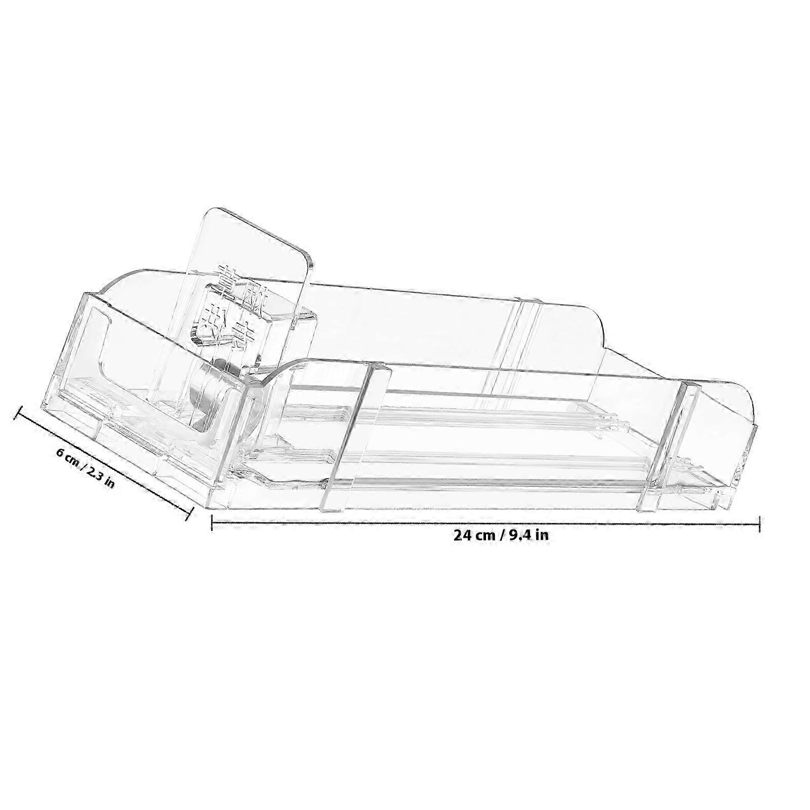 Auto Rack Clear Display Case compatible with Storage 2Pcs Pack