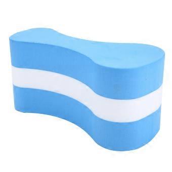 EVA Swimming Kickboard for Kids and Adults, Floating Board for Beginners, Pool Training, Blue and White