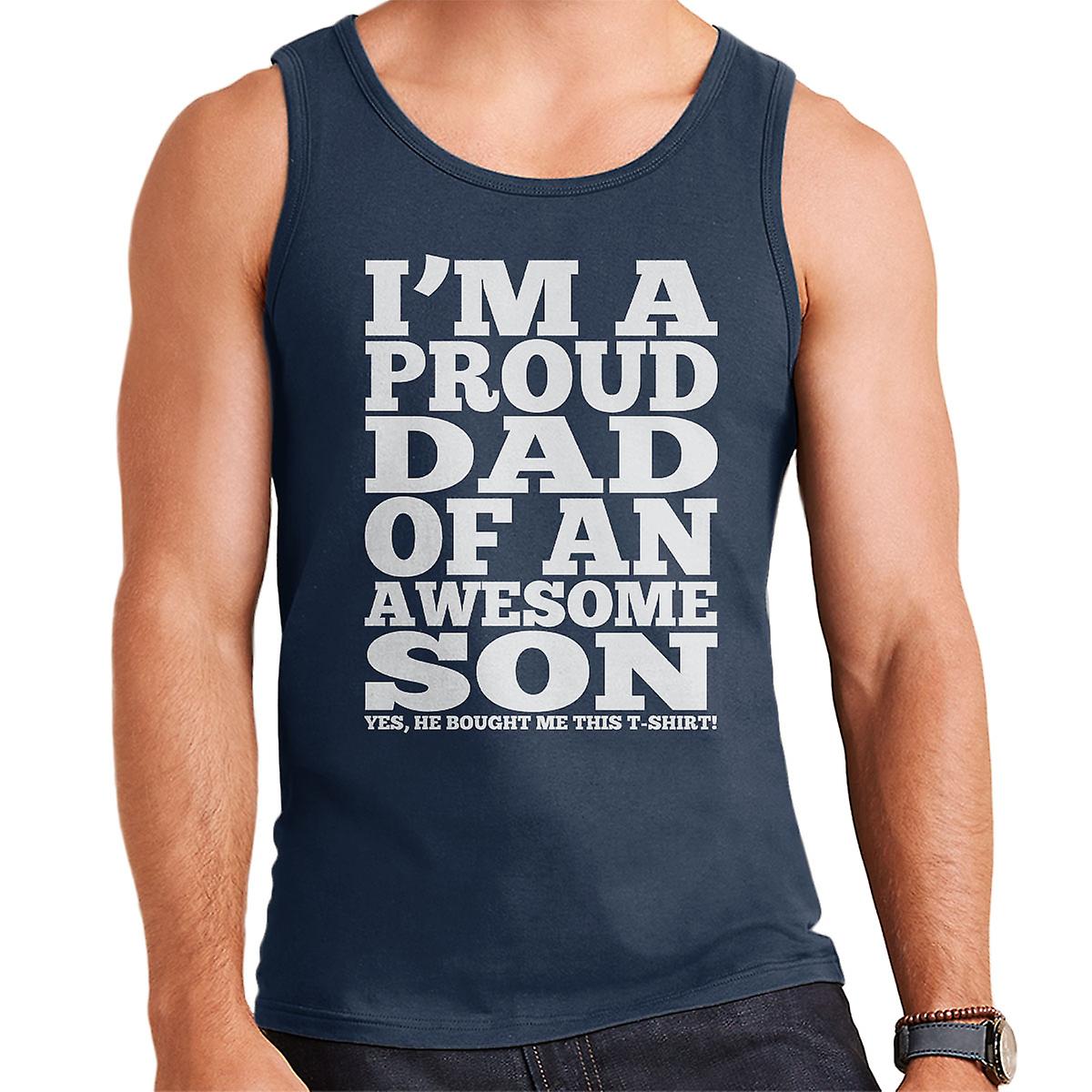 Stolt far en Awesome sønn menns vest