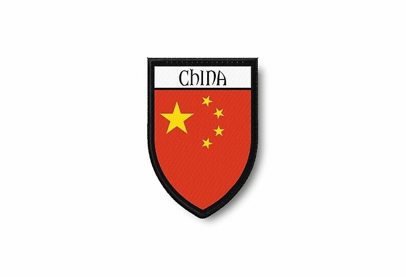 Patch Ecusson Termocollant Edge Brode Flag Prints China Chinese