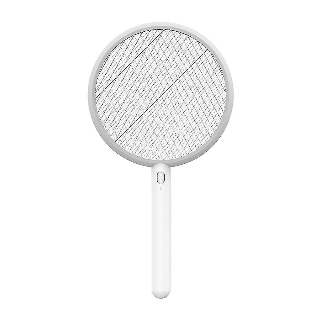 Electric Insect Racket Swatter Zapper Summer Usb Rechargeable Killer Trap