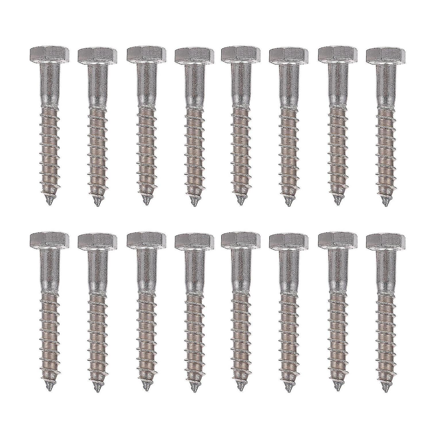 25pcs Helpful Durable Chic Self Tapping Screws Hexagon Head Bolts External Hex Self-tapping Screws