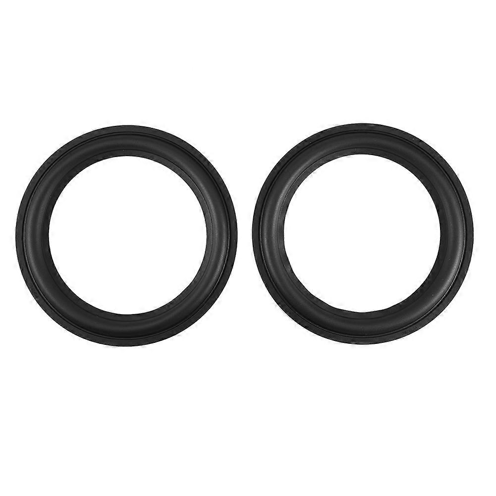 2 pièces de réparation de haut-parleur surround de 8 pouces, pièces de réparation de bord de woofer en caoutchouc