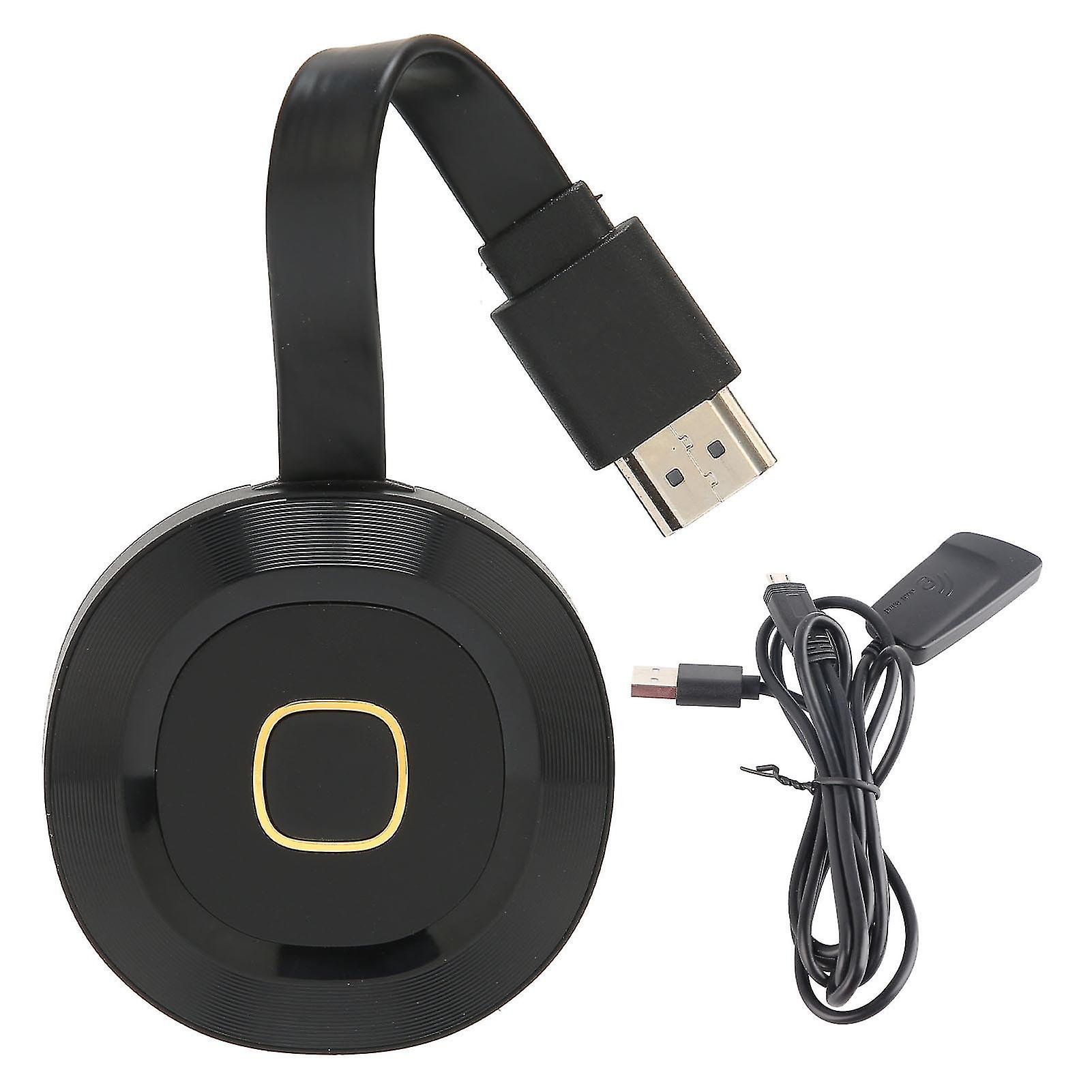 4K Wireless Display Adapter with 5G/2.4G WiFi for DLNA, Miracast, Airplay Support