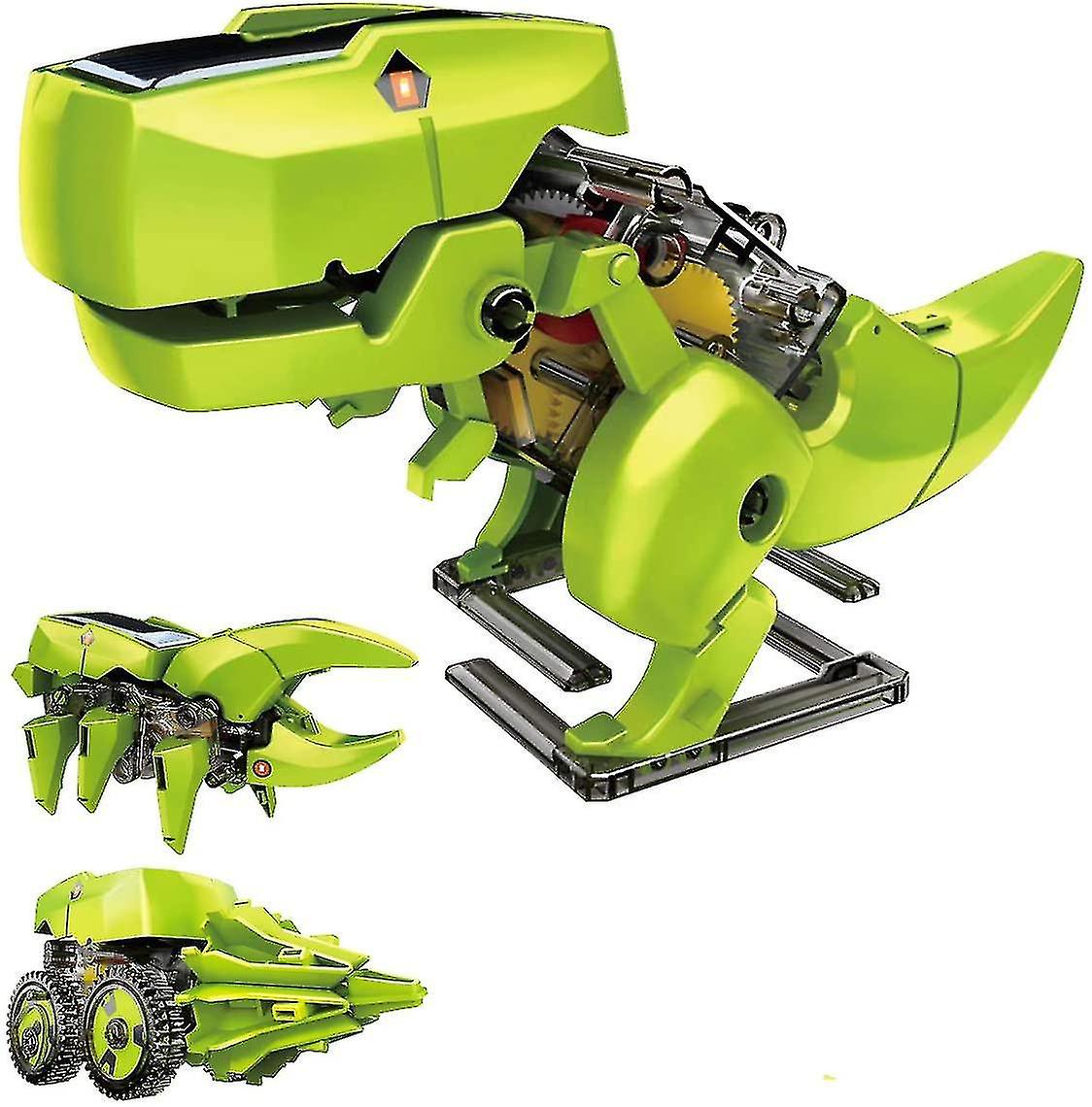 3 In 1 Educational Solar Robot Toys, Solar Dinosaur Robot Kit, Toy Diy Building Science Experiment