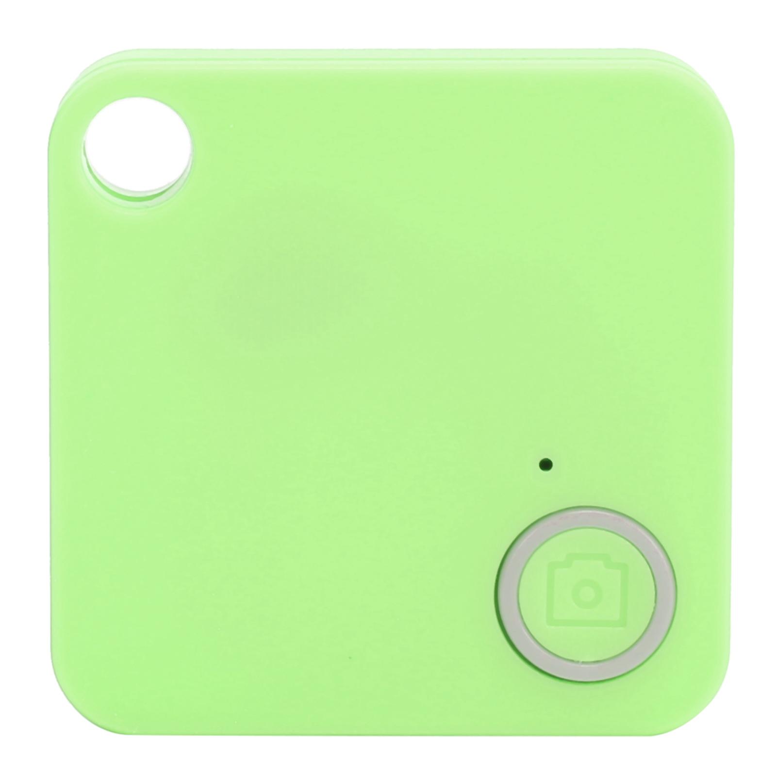 Green Bluetooth Tracking Device - Anti-Lost Key Finder & Alarm for Kids, Pets, Wallets