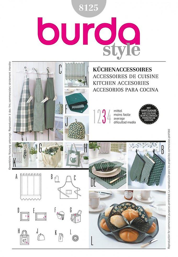 Burda Paper Sewing Pattern 8125