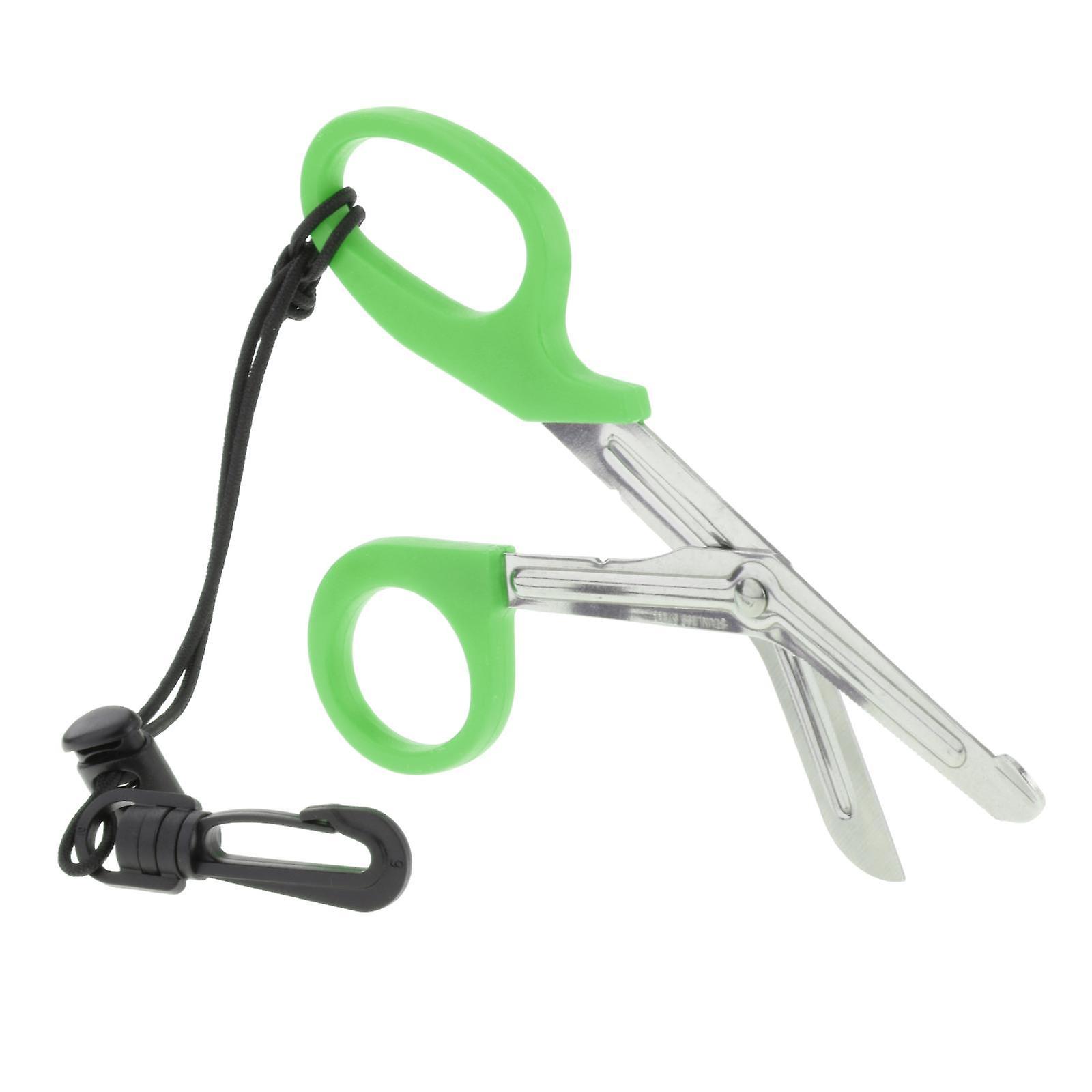Diving Shears Stainless Steel Sports Underwater Escape Diving Scissors Black