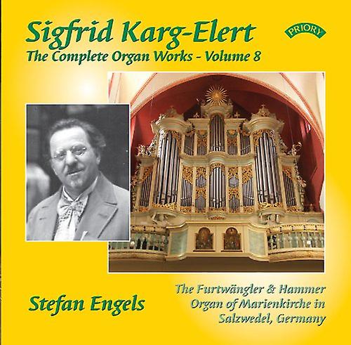 Various - The Complete Organ Works Of Sigrid Karg-Elert Volume 8 / フルトヴェングラーとハンマーオルガン マリエン教会のザルツヴェーデル、ドイツ[CD]