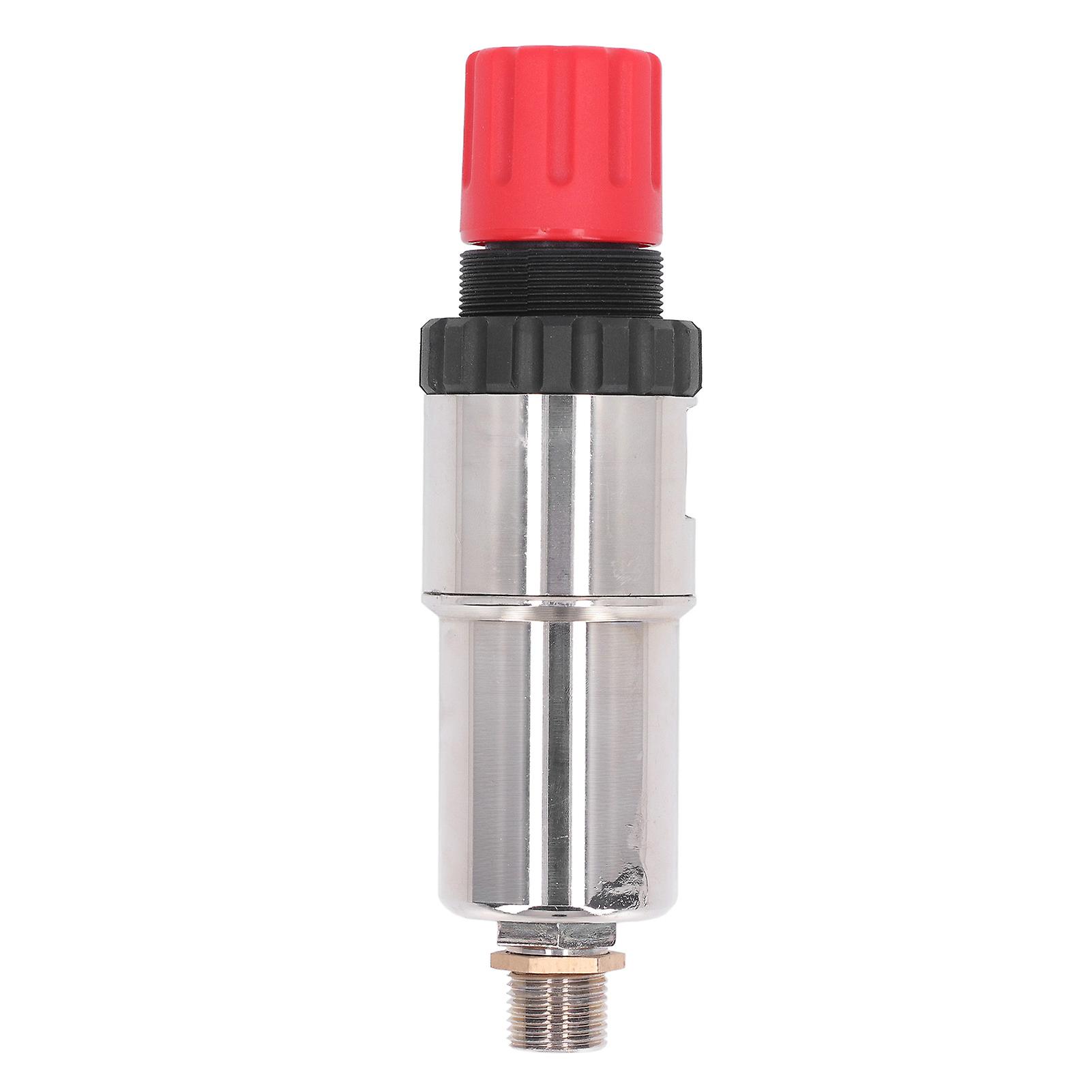 Water Oil Separator, Air Compressor Filter Regulator Combo Filter Pressure Regulator 1/2in NPT for Air Compressor Airbrush 6VSKY