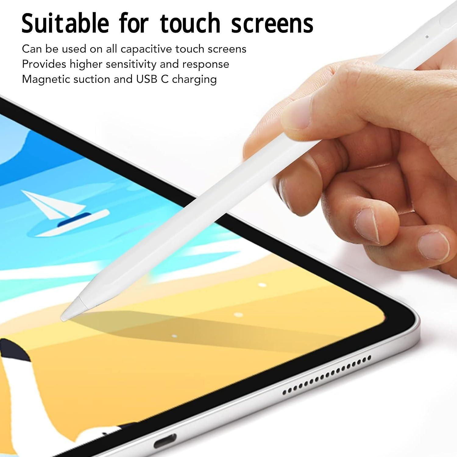 Stylus Pens for Touch Screens, Universal High Sensitivity Touch Screen Pens with 2 Replacement Tips,