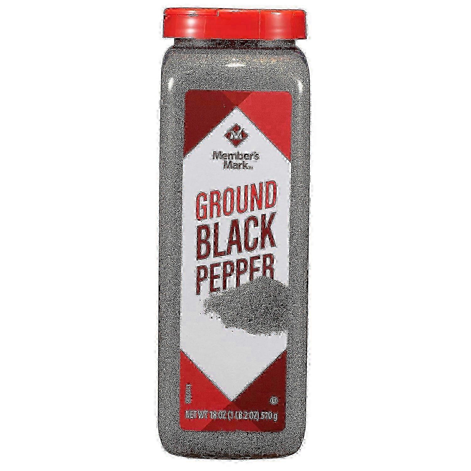 Member's Mark Ground Black Pepper, 18 Oz