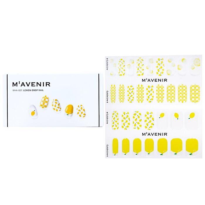 Mavenir Nail Sticker - # Lemon Drop Nail 32pcs