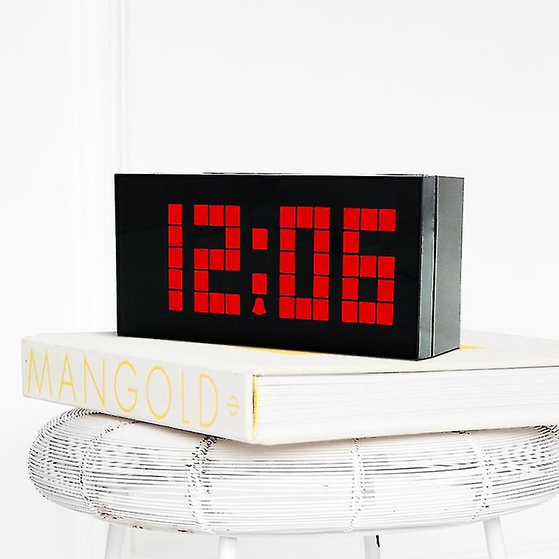 Led Desk Clock 4 Digits 7 Segments