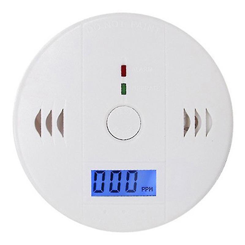 Lcd Carbon Monoxide Co Detector Poisoning Gas Sensor Monitor Warning Alarm Set Shytmv-YKY416