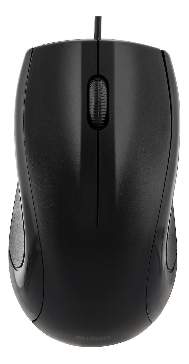 DELTACO Optical Mouse, 1200 DPI