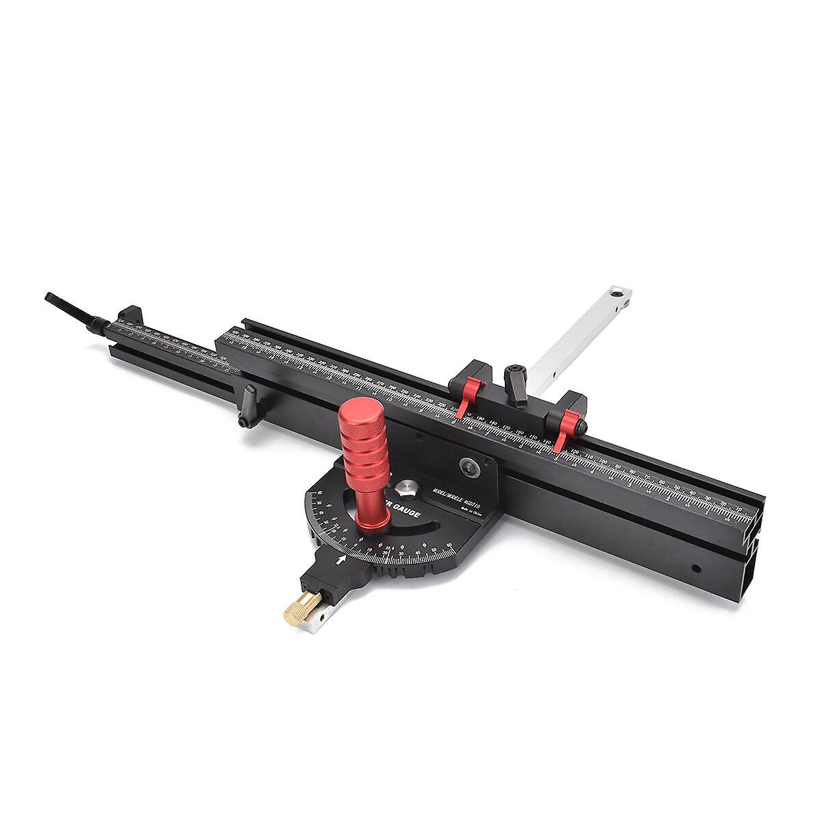 مقياس ميتري لأعمال النجارة: متوافق مع مسارات T ، وحزام السياج ، ومنشار الطاولة ، وجهاز التوجيه ، ورقصة الصندوق المشترك ، وأدوات وملحقات DIY