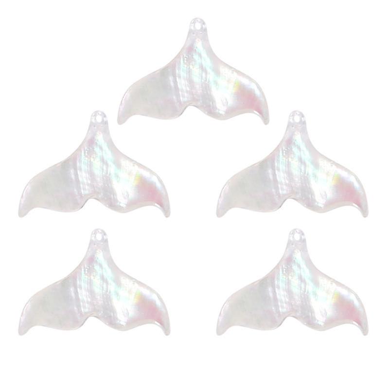 5pcs Diy Seashell Pendant