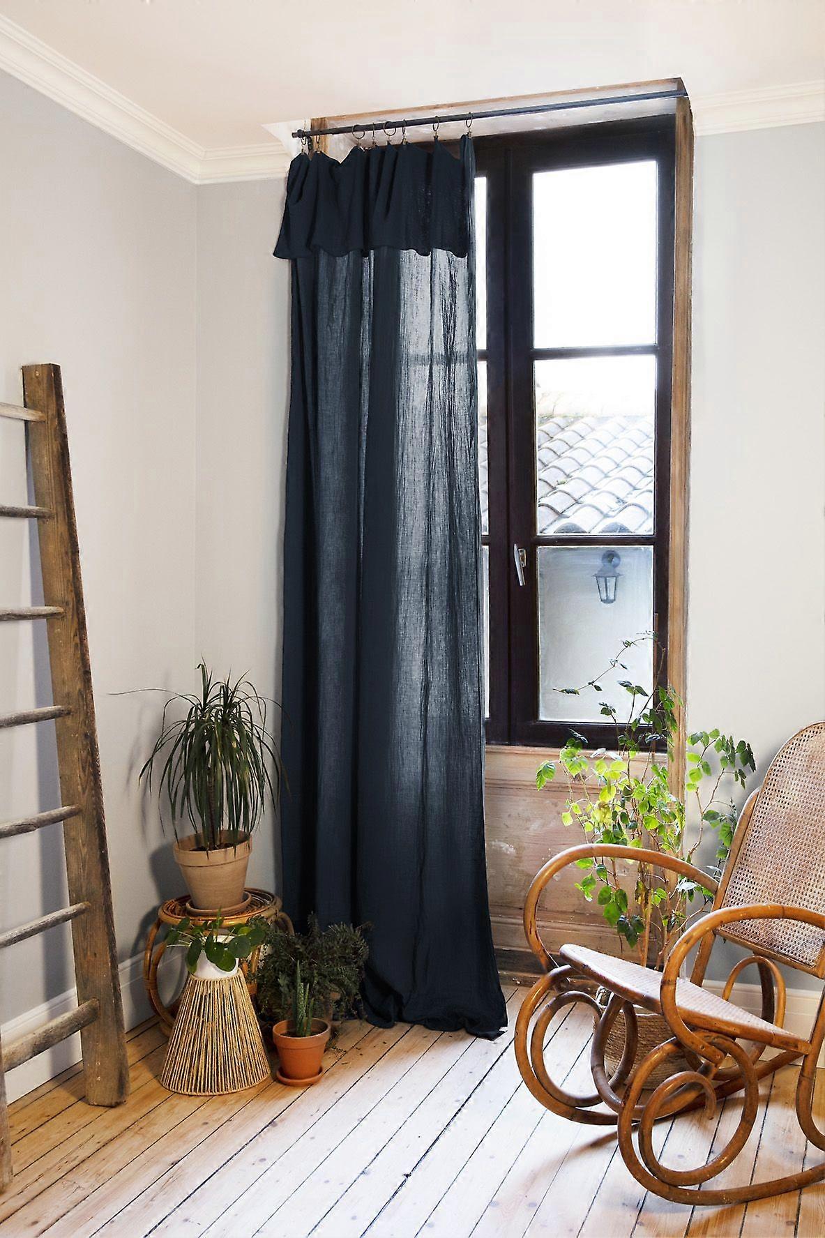 Curtain 140 x 300 cm GAÏA Midnight