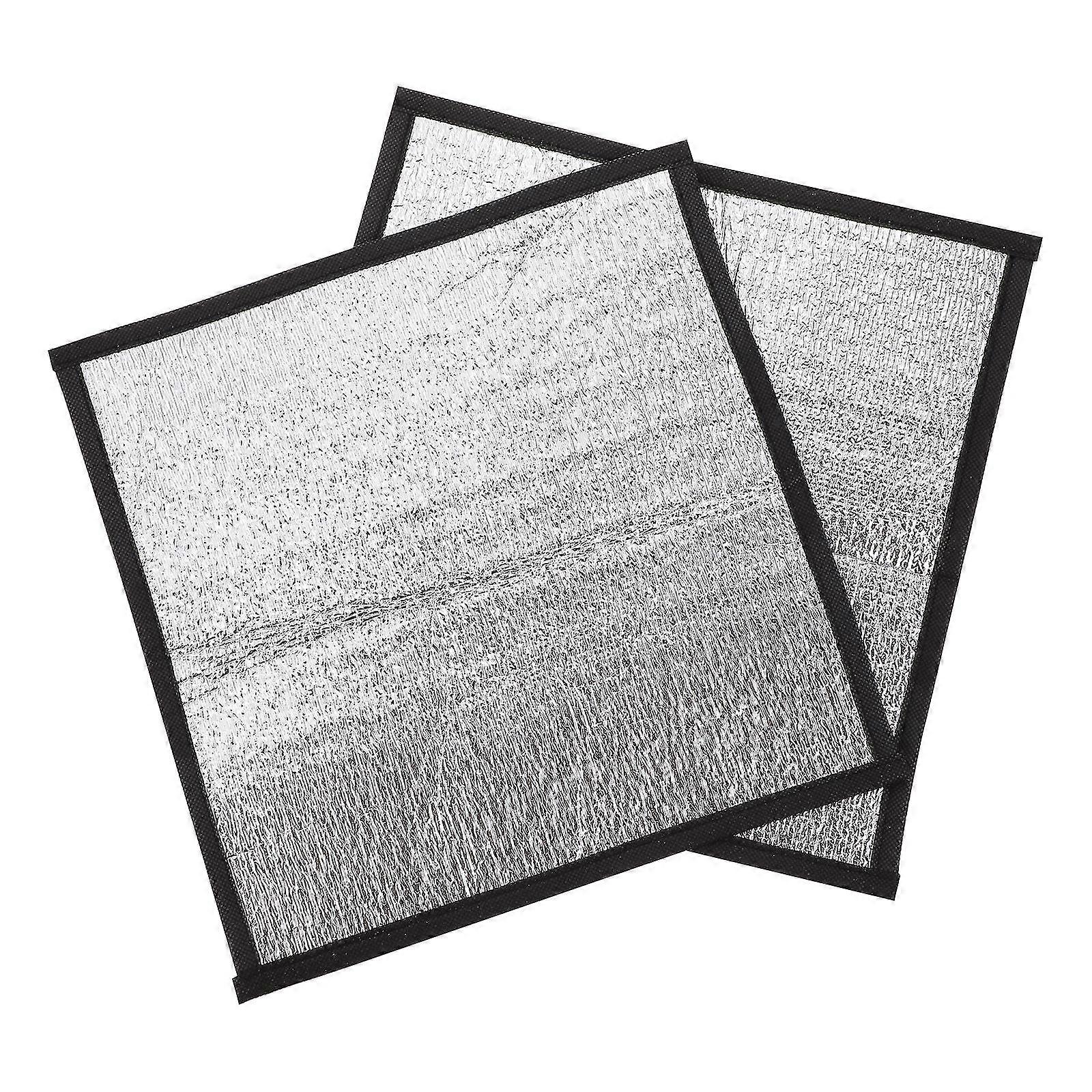 2Pcs Reptile Heating Pad Pet Warm Reflective Film for Snake Lizard Turtle