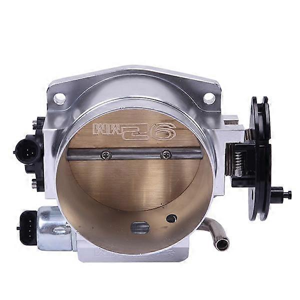 92MM Throttle for CHEVY LSX LS LS1 LS2 LS7 Silver 58525