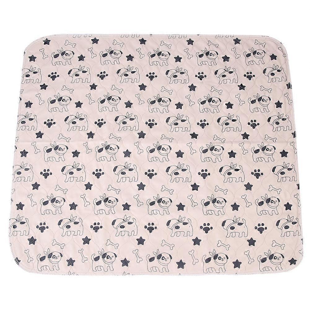 Tapis de propreté réutilisable et imperméable pour chiots, chiens et chats, 70 x 80 cm