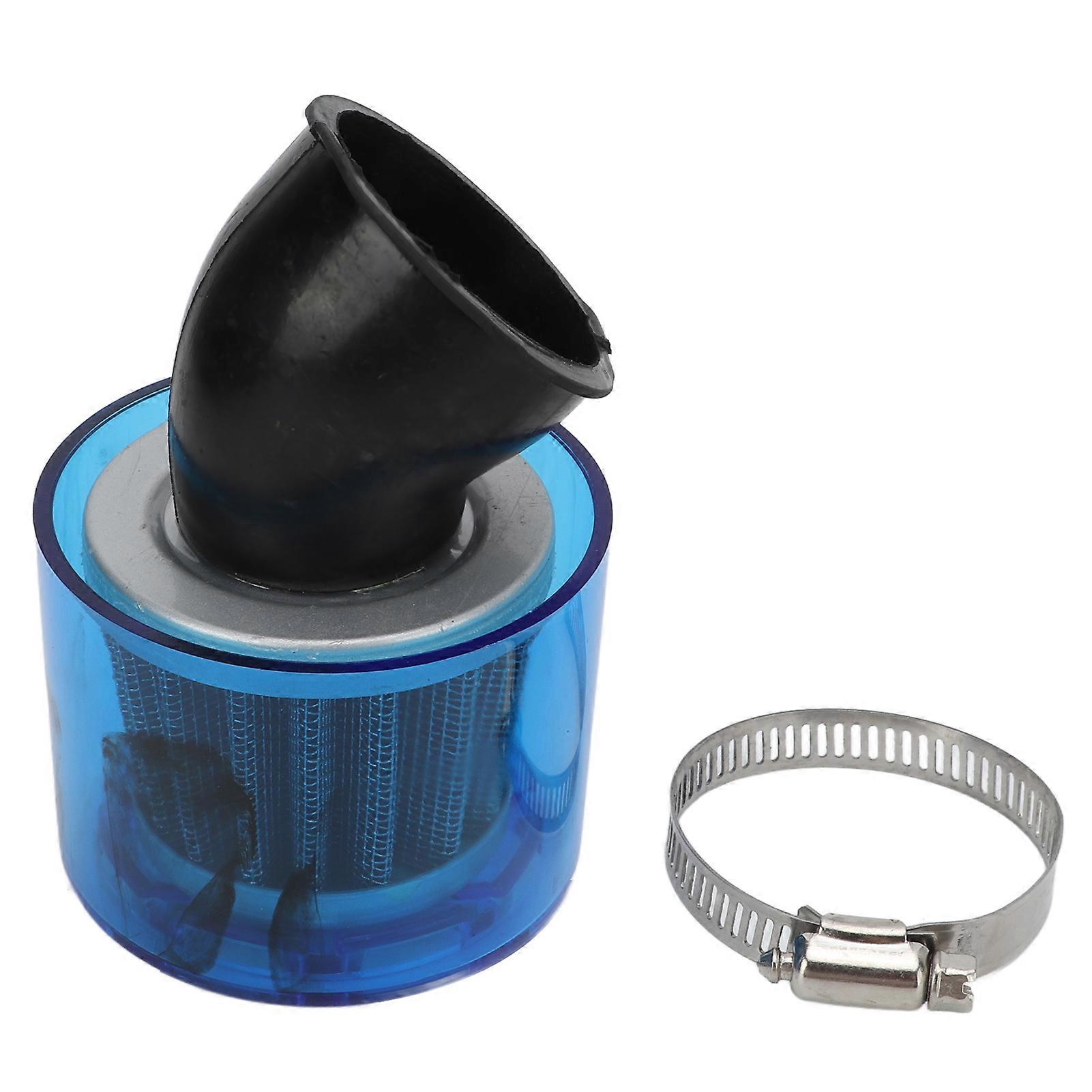 מסנן אוויר 42mm 45 עיקול עמיד למים אוניברסלי לאופנוע טרקטורונים Quad Go Kart Pit Bike מנועי 50cc?250cc