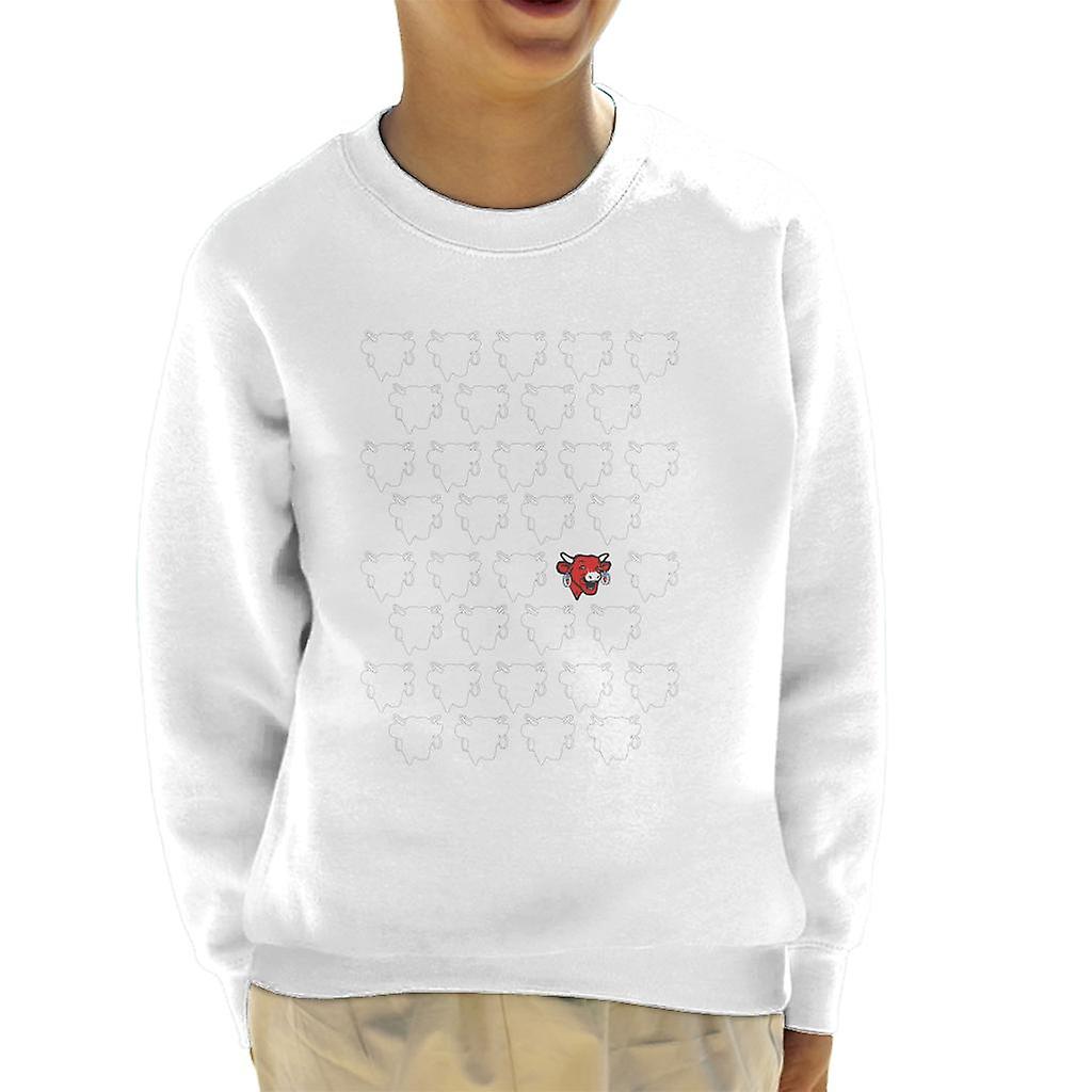 The Laughing Cow Silhouettes Kid's Sweatshirt